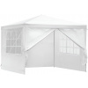 MultiGarden PAW 3X3 Záhradný altánok skladací, 3 × 3 m, 4 steny, biely MultiGarden PAW 3X3 Záhradný altánok skladací, 3 × 3 m, 4 steny, biely