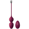 Dorcel Love Balls Vibrating Kegel Balls with Remote Control Plum Dorcel Love Balls Vibrating Kegel Balls with Remote Control Plum