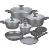 Klausberg 12-dielna súprava hrncov Súprava hrncov na varenie Súprava riadu s mramorovaným nepriľnavým povrchom Klausberg Kb-7832 Klausberg 12-dielna súprava hrncov Súprava hrncov na varenie Súprava riadu s mramorovaným nepriľnavým povrchom Klausberg Kb-7832