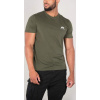 ALPHA INDUSTRIES Tričko BASIC T Small Logo - dark olive (188505/142) Veľkosť: S/Regular ALPHA INDUSTRIES Tričko BASIC T Small Logo - dark olive (188505/142) Veľkosť: S/Regular