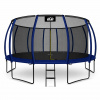 Aga SPORT EXCLUSIVE Trampolína 500 cm Tmavomodrá + ochranná sieť + rebrík Aga SPORT EXCLUSIVE Trampolína 500 cm Tmavomodrá + ochranná sieť + rebrík