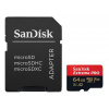 SanDisk Extreme PRO microSDXC 64GB / A2 C10 V30 UHS-I U3 + SD Adaptér / SDSQXCU-064G-GN6MA SanDisk Extreme PRO microSDXC 64GB / A2 C10 V30 UHS-I U3 + SD Adaptér / SDSQXCU-064G-GN6MA