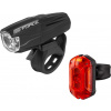 světla sada FORCE VARIO USB přední+zadní světla sada FORCE VARIO USB přední+zadní
