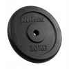 Liatinová záťaž 20 kg otvor 31 mm klasický kotúč Rebel Active Liatinová záťaž 20 kg otvor 31 mm klasický kotúč Rebel Active