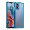 Akrylový kryt Colorful na Motorola Moto G34 5G - Transparentná modrá Akrylový kryt Colorful na Motorola Moto G34 5G - Transparentná modrá
