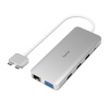 USB‑C rozbočovač Connect2Mac, 12 portov, pre MacBook Air & Pro - HAMA 00200133 USB‑C rozbočovač Connect2Mac, 12 portov, pre MacBook Air & Pro - HAMA 00200133