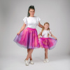 PaPi Dada-Tylová ružová sukňa mama a dcéra Veľkosť mama: L/XL, Veľkosť dieťa: 134/140 PaPi Dada-Tylová ružová sukňa mama a dcéra Veľkosť mama: L/XL, Veľkosť dieťa: 134/140