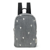 STUDIO NOOS - Denim Mini BACKPACK - batôžtek | Grey Hearts STUDIO NOOS - Denim Mini BACKPACK - batôžtek | Grey Hearts