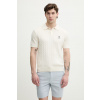 Tommy Hilfiger úpletové polo tričko pánske bavlnené MW0MW42788 béžová L Tommy Hilfiger úpletové polo tričko pánske bavlnené MW0MW42788 béžová L