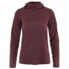 Fjällräven Abisko Sun-hoodie Women červená M Fjällräven Abisko Sun-hoodie Women červená M