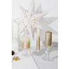 Sviečka MagicHome Vianoce, LED, 2xAAA, jednoduché svietenie, krémová/zlatá, metalický efekt, 7x10 cm Sviečka MagicHome Vianoce, LED, 2xAAA, jednoduché svietenie, krémová/zlatá, metalický efekt, 7x10 cm