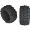 Arrma koleso s pneu Backflip 4S, čierne (2 ks) Arrma koleso s pneu Backflip 4S, čierne (2 ks)