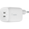 Belkin 65W dual napájecí adaptér bílý WCH013vfWH Belkin 65W dual napájecí adaptér bílý WCH013vfWH