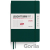 Daily Planner 2026 Medium (A5) Forest Green - tečkovaný - Leuchtturm1917 Daily Planner 2026 Medium (A5) Forest Green - tečkovaný - Leuchtturm1917