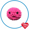 BUBLINKÁČ - ružový (háčkovaný výrobok) Ronyshop BUBLINKÁČ - ružový (háčkovaný výrobok) Ronyshop