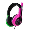 Stereo Gaming Headset V1 - Pink/Green Stereo Gaming Headset V1 - Pink/Green