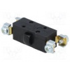 Mikrospínač SNAP ACTION SPST-NO + SPST-NC 10A/230VAC pol 2 Mikrospínač SNAP ACTION SPST-NO + SPST-NC 10A/230VAC pol 2