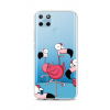 Kryt TopQ Realme C25Y silikón Cartoon Flamingos 70610 Kryt TopQ Realme C25Y silikón Cartoon Flamingos 70610