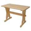 Drewmax Jídelní stůl ST103, 120x75x60, borovice (Barva dřeva: Ořech) Drewmax Jídelní stůl ST103, 120x75x60, borovice (Barva dřeva: Ořech)