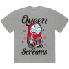 Tričko The Nightmare Before Christmas - Queen Of Screams Šedá XXL Tričko The Nightmare Before Christmas - Queen Of Screams Šedá XXL
