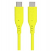 PremiumCord Silikonový kabel s konektory USB-C 60W 480Mbps žlutý extra měkký 1,5m (ku31sa15y) PremiumCord Silikonový kabel s konektory USB-C 60W 480Mbps žlutý extra měkký 1,5m (ku31sa15y)