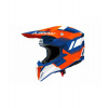 Přilba WRAAAP Vision, AIROH (oranžová-modrá lesklá) 2026 S Přilba WRAAAP Vision, AIROH (oranžová-modrá lesklá) 2026 S
