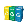 Tašky na tříděný odpad SIXTOL Sort Easy 3 Slim 3x22l Tašky na tříděný odpad SIXTOL Sort Easy 3 Slim 3x22l