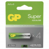 GP Super LR6 (AA) 4ks B01214 - Batérie alkalické GP Super LR6 (AA) 4ks B01214 - Batérie alkalické