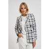 WOMEN'S BLAZER čierna | biela | šedá | viacfarená | viacfarená M Moodo 5904152444307 WOMEN'S BLAZER čierna | biela | šedá | viacfarená | viacfarená M Moodo 5904152444307
