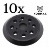 Brúsny tanier Kormax 125 mm s 8 otvormi pre vibračné brúsky Brúsny tanier Kormax 125 mm s 8 otvormi pre vibračné brúsky