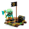 Djeco Djeco Arty Toys figúrka pirát Skull s plťou a truhlicou Djeco Djeco Arty Toys figúrka pirát Skull s plťou a truhlicou