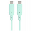 PremiumCord Silikonový kabel s konektory USB-C 60W 480Mbps tyrkysový extra měkký 1,5m (ku31sa15t) PremiumCord Silikonový kabel s konektory USB-C 60W 480Mbps tyrkysový extra měkký 1,5m (ku31sa15t)