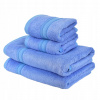 Dommio Sada bambusových ručníků více rozměrů 4 ks modrá Dommio Sada bambusových ručníků více rozměrů 4 ks modrá