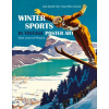 Winter Sports in Vintage Poster Art