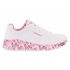Skechers Uno Lite Lovely Luv white/red Biela Skechers Uno Lite Lovely Luv white/red Biela