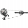 MTB sada SRAM GS XXSL EAGLE TRANSMISSION AXS 175 MTB sada SRAM GS XXSL EAGLE TRANSMISSION AXS 175
