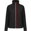 REGATTA PROFESSIONAL ABLAZE TRA 629 / Dámska 2-vrstvová softshellová bunda - black/classic red S REGATTA PROFESSIONAL ABLAZE TRA 629 / Dámska 2-vrstvová softshellová bunda - black/classic red S