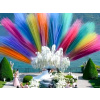 Svadobná dymová dúha 30MM Svadobná dymová dúha 30MM
