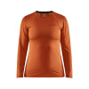 Dámske funkčné tričko s dlhým rukávom CRAFT ADV Essence LS dark orange XL Dámske funkčné tričko s dlhým rukávom CRAFT ADV Essence LS dark orange XL