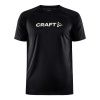 Pánske funkčné tričko CRAFT CORE Unify Logo black XS Pánske funkčné tričko CRAFT CORE Unify Logo black XS