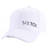 Kšiltovka s LED světlem B-CAP 25lm, nabíjecí, USB, univerzální velikost, bílá SIXTOL Kšiltovka s LED světlem B-CAP 25lm, nabíjecí, USB, univerzální velikost, bílá SIXTOL