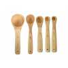 cdVet Bambusové dávkovacie lyžičky - sada 5 ks cdVet Bambusové dávkovacie lyžičky - sada 5 ks