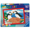 CreArt, Malen nach Zahlen Kinder - Papageientaucher (Hra) CreArt, Malen nach Zahlen Kinder - Papageientaucher (Hra)