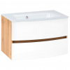 Held SKRINKA S UMÝVADLOM, biela, farba duba, 80 cm - Kúpeľňové skrinky - 000307010634 Held SKRINKA S UMÝVADLOM, biela, farba duba, 80 cm - Kúpeľňové skrinky - 000307010634