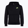 Detská mikina Nike Sportswear Club Fleece black/yellow Detská mikina Nike Sportswear Club Fleece black/yellow