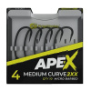 RidgeMonkey Ape-X Medium Curve 2XX Barbed veľ.6 10ks RidgeMonkey Ape-X Medium Curve 2XX Barbed veľ.6 10ks