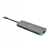 i-tec dokovací stanice USB-C Metal/ Nano Dock/ 4K UHD 3840×2160/ 3x USB 3.0/ HDMI/ LAN + Power Delivery C31NANODOCKLANPD