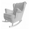 Caramella Pure Grey hojdacie kreslo Shell pre dospelých šedá Caramella Pure Grey hojdacie kreslo Shell pre dospelých šedá