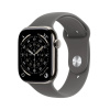 Apple Watch Series 11 Cellular 46 mm Prírodný titán s kamenno sivým športovým remienkom S/M MFCW4WF/A Apple Watch Series 11 Cellular 46 mm Prírodný titán s kamenno sivým športovým remienkom S/M MFCW4WF/A