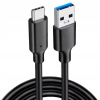 Kábel Bestphone USB - USB 3.1 typ C, 3 m, čierny Kábel Bestphone USB - USB 3.1 typ C, 3 m, čierny
